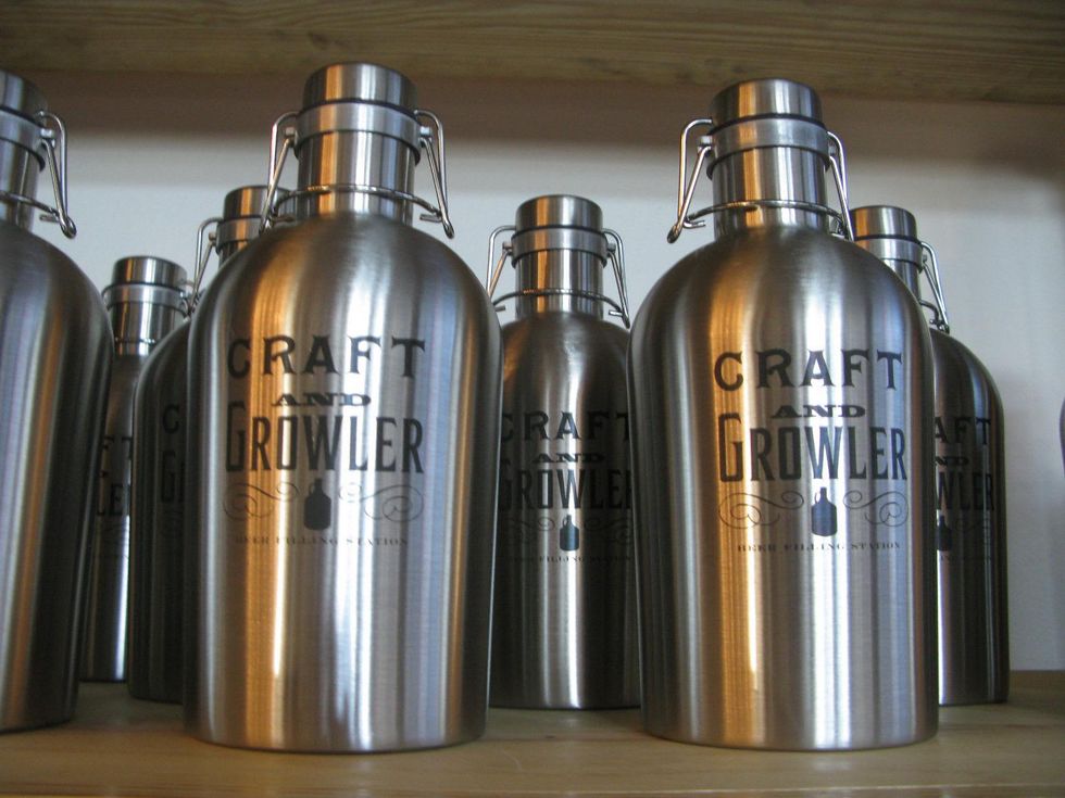 Growlers at Craft and Growler in Dallas
