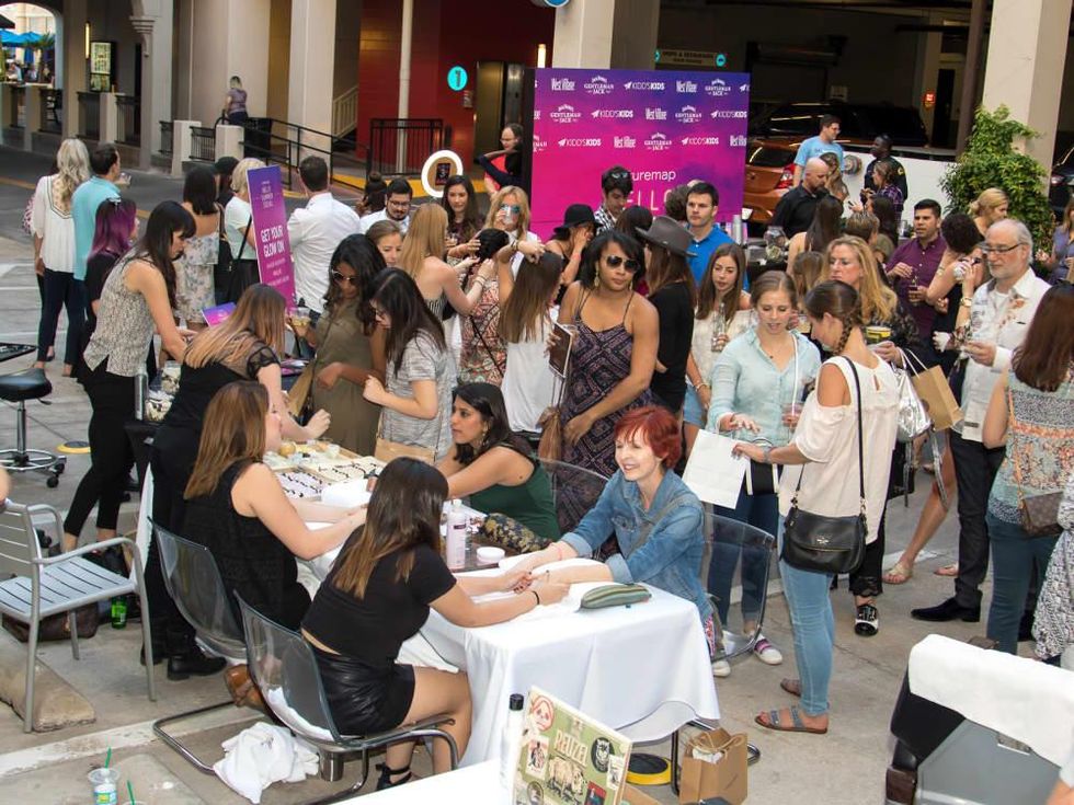 Guests at the Hello Summer Social 2017