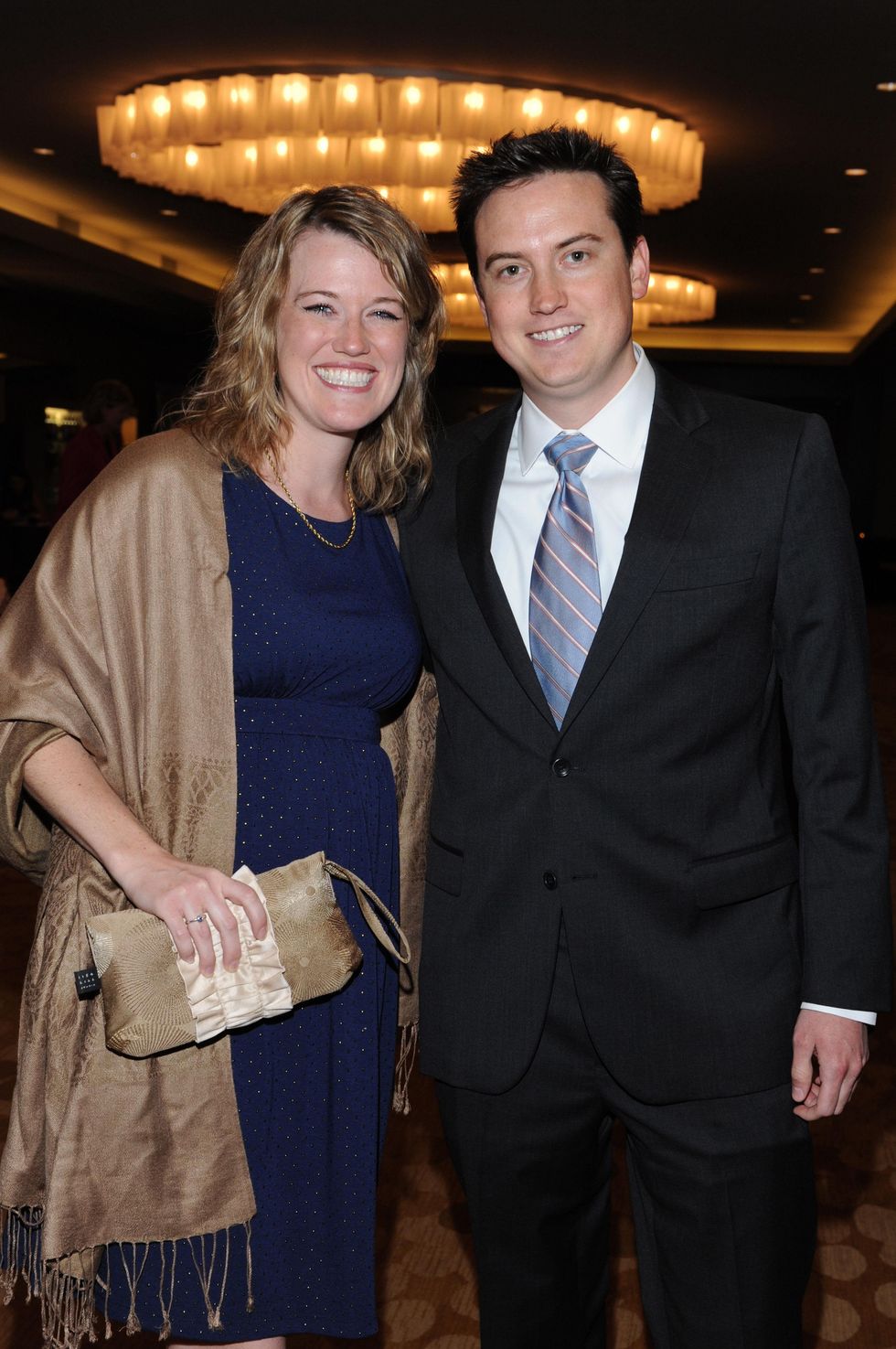 Hailey Weens, Brent Chaney at Dallas Women's Foundation Dinner
