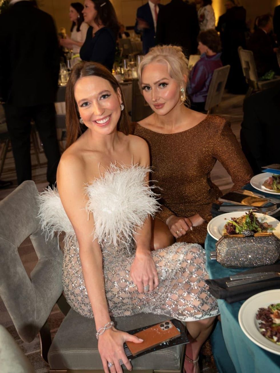 Haley Arias and Katharine Newman