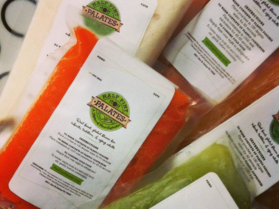 Half Pint Palates fruit purees