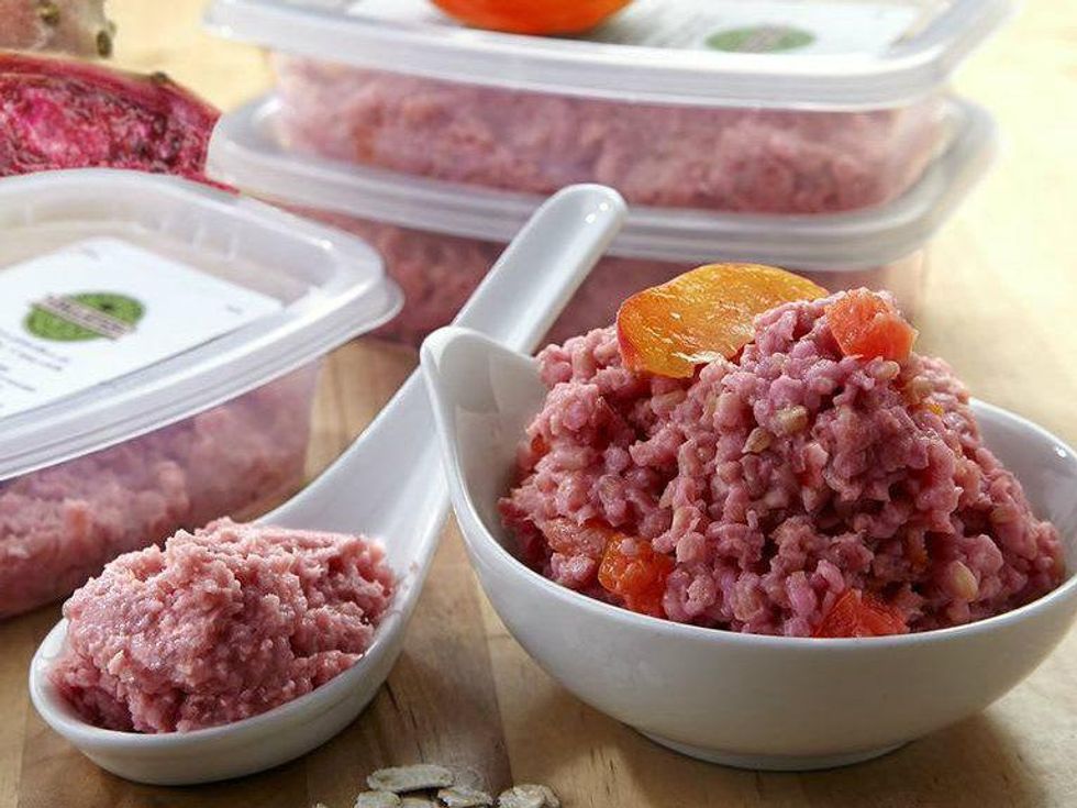 Half Pint Palates prickly pear, peach and oats