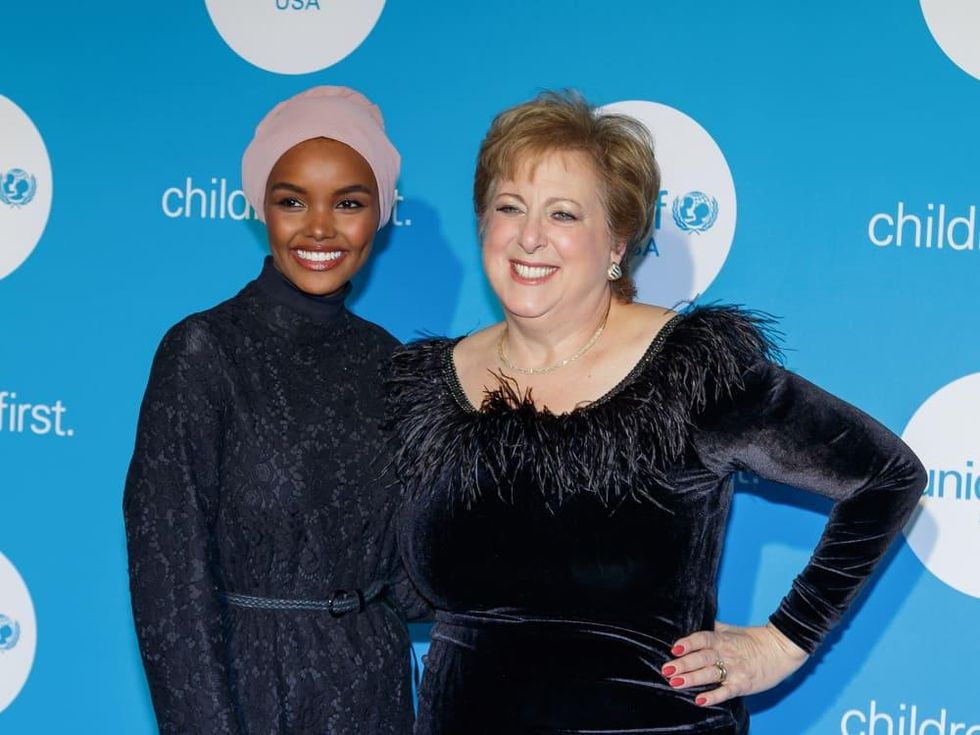 Halima Aden, Caryl Stern