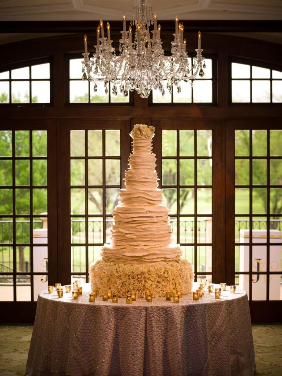Hallam wedding cake