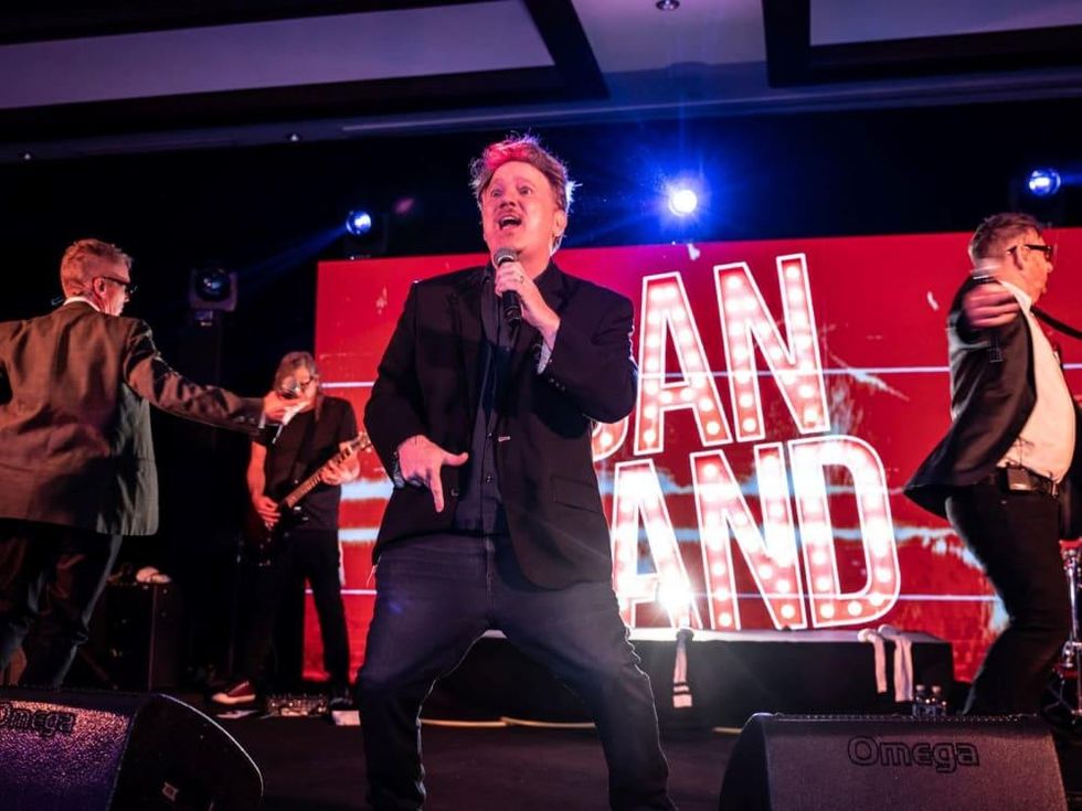 Hallam wedding, Dan Band