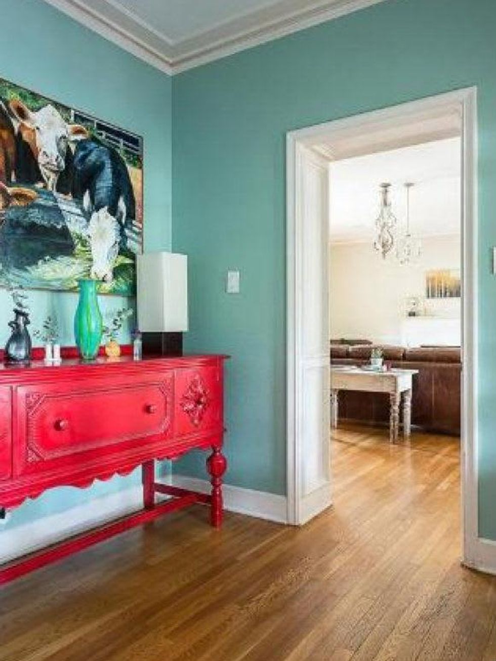 Hallway at 4 Green Lane in Austin