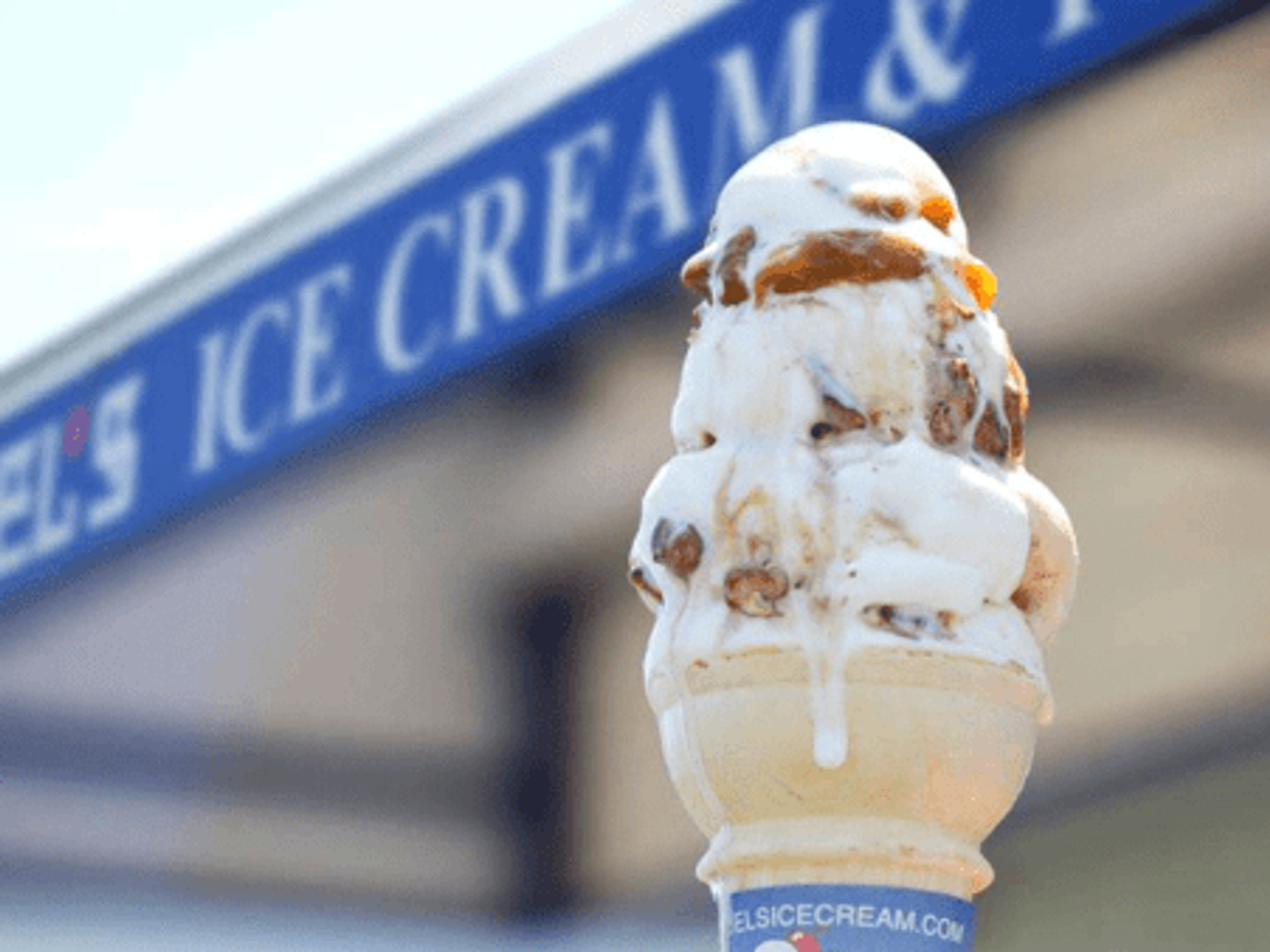 Handel's homemade ice cream cone