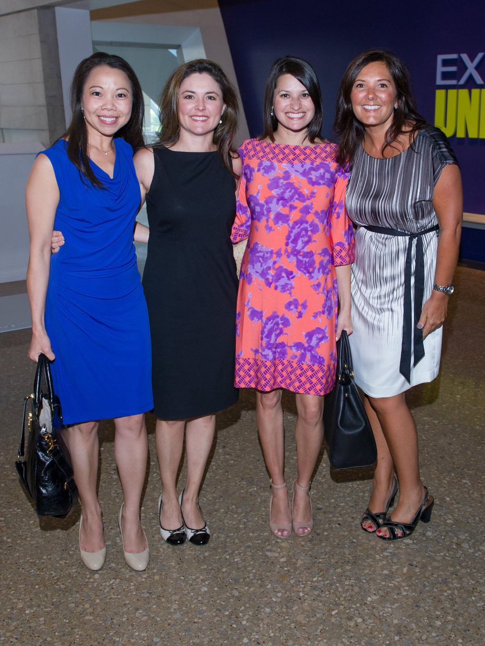 Hanh Pham, Amy Ananian, Priscilla Garcia, Lisa Matter, St. Jude kick-off