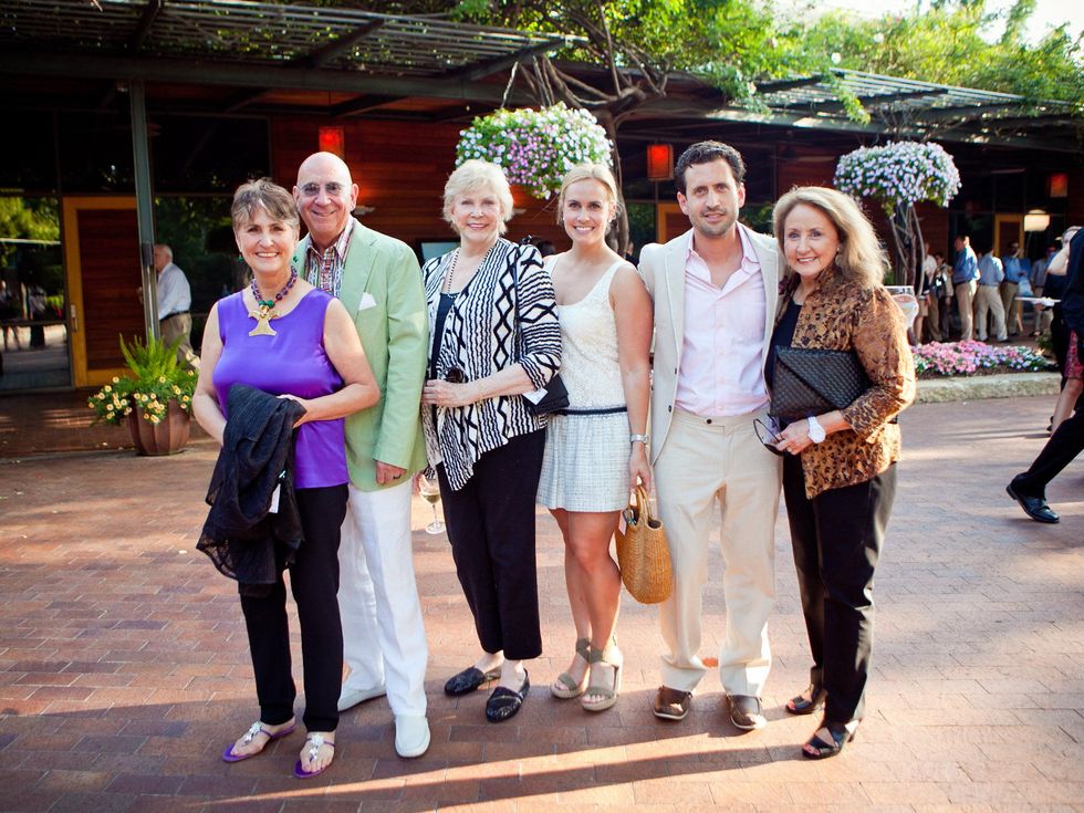 Harl Asaff, Jim Asaff, Diane Eichenbaum, Jessica Asaff, James Harl Asaff, Dedie Leahy Turner, 2013 Dallas Spring Party