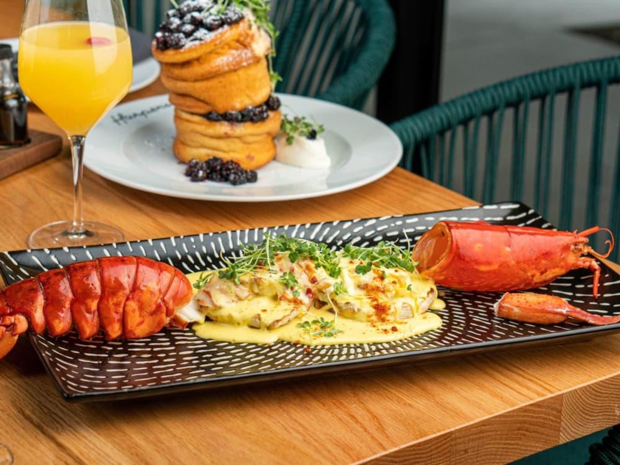 Harper's lobster Benedict