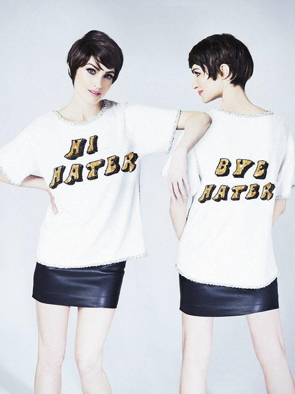 Haters T-shirt from 4510 pop-up at Art Ball 50