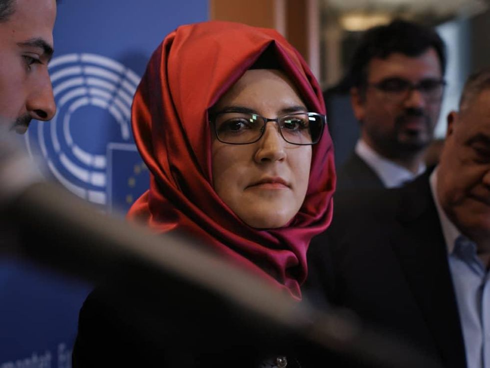 Hatice Cengiz in The Dissident