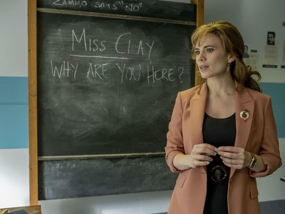 Hayley Atwell in Blinded by the Light