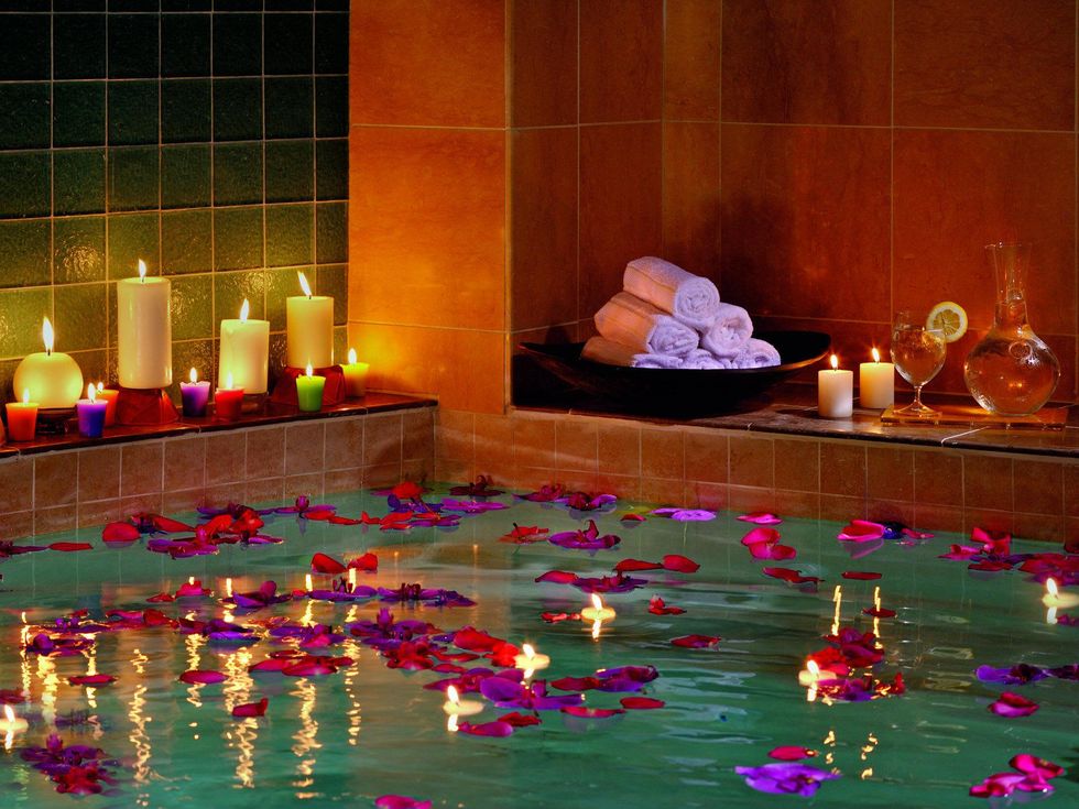 Healing waters at Ritz Carlton, Dallas Spa