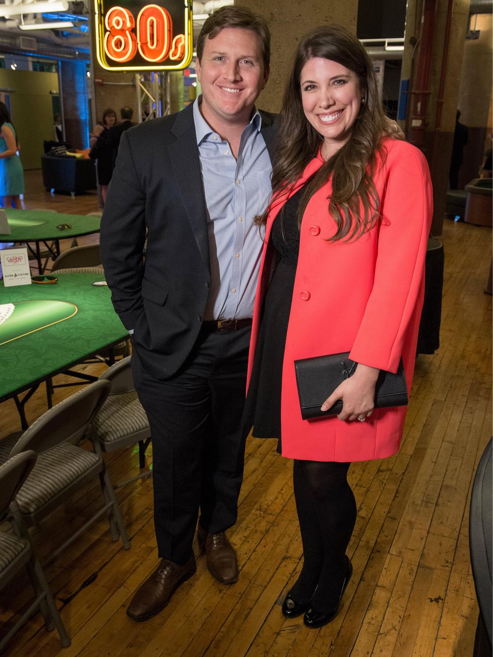 Heath Cheek, Andrea Cheek, REC Casino Night