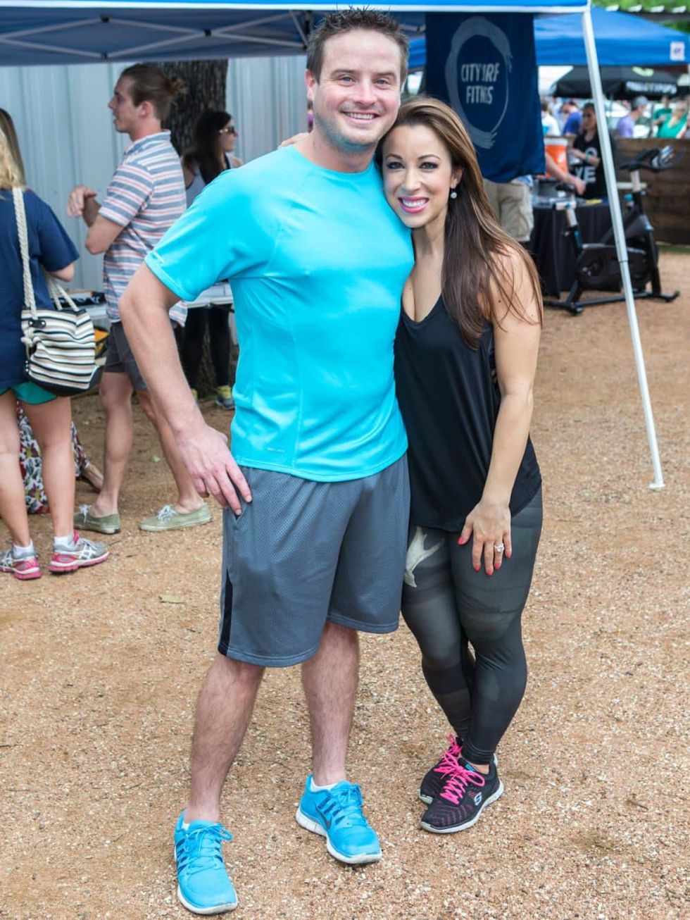 Heath Oakes, emcee Jenny Anchondo, weekend anchor of Fox4-TV\u2019s Good Day Dallas