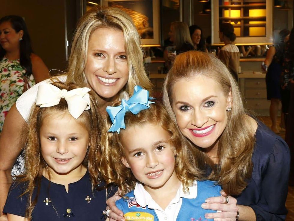 Heather Randall & Leighton Randall, Maggie & Katie Kipp