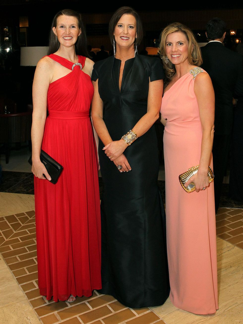 Heather Roberts, Laura Johnson, Julie Bagley, JLD ball 2014
