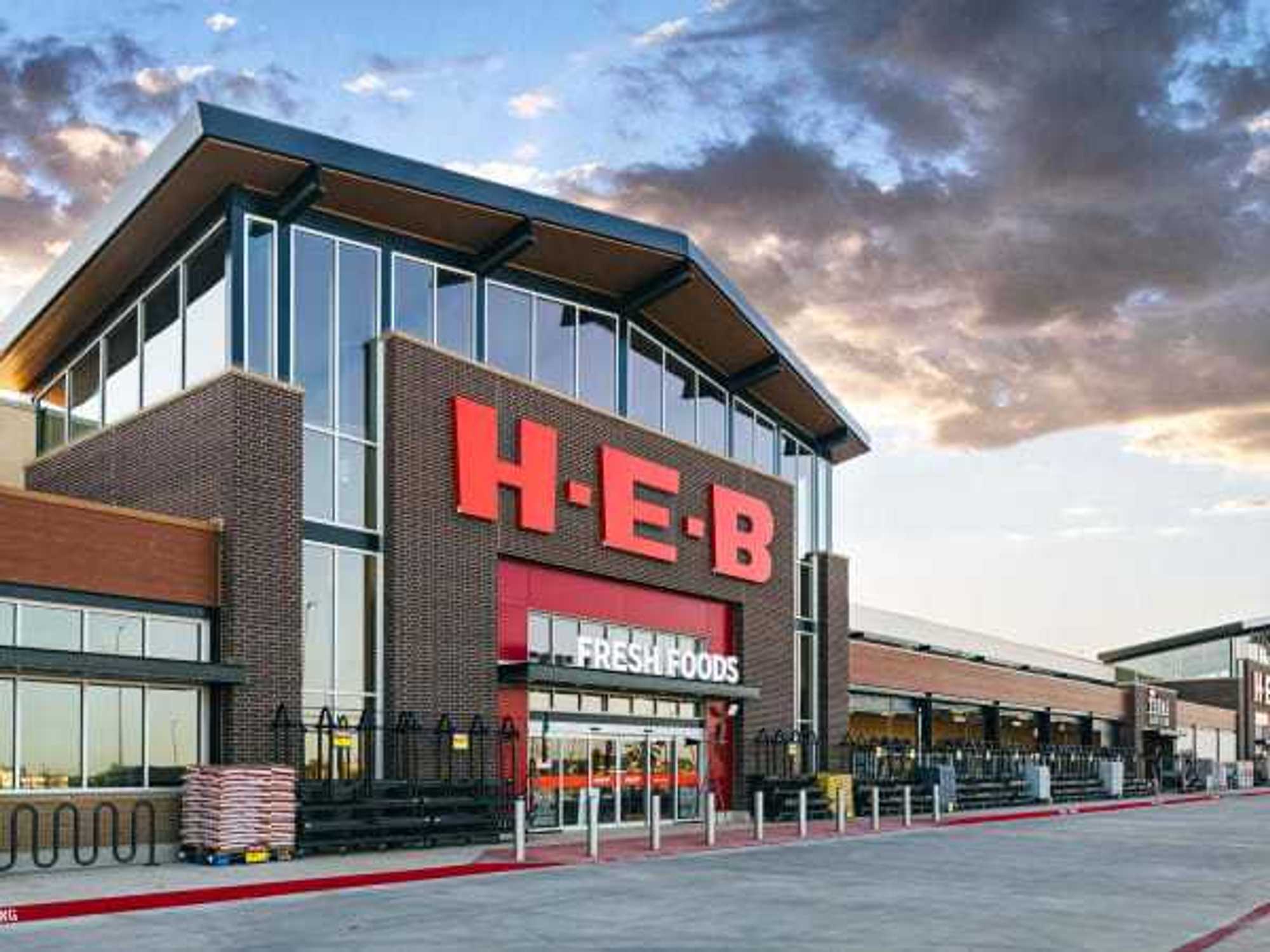HEB store exterior