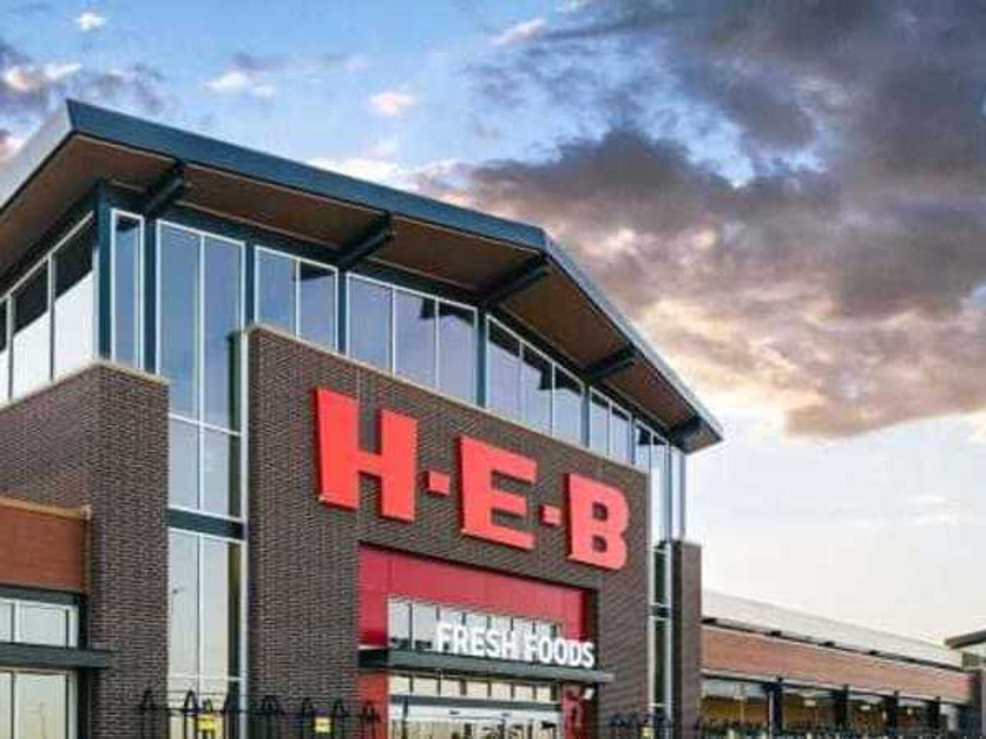 HEB store exterior