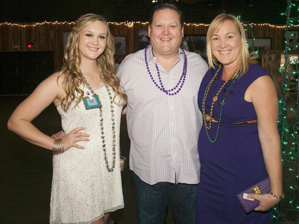 Heidi Hall, Bill Hall, Sera Hall, Debutante Casino Party, DSO