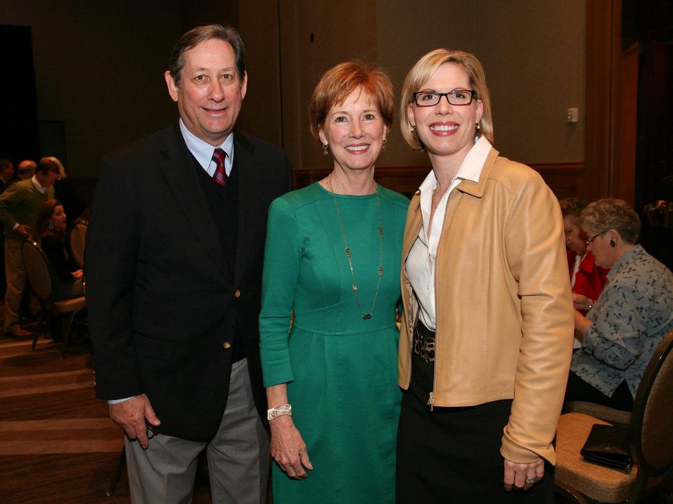 Henry and Carol Hill with Courtney Luscher, stewpot alliance