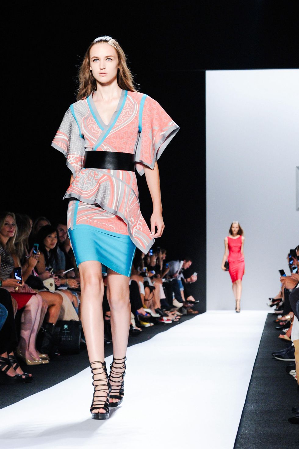Herve Leger spring 2015 collection runway