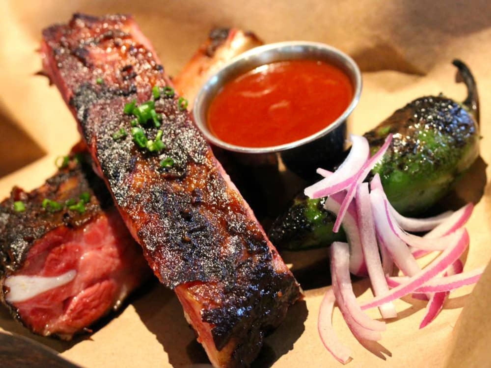 Hickory Plano restaurant barbecue ribs 2015