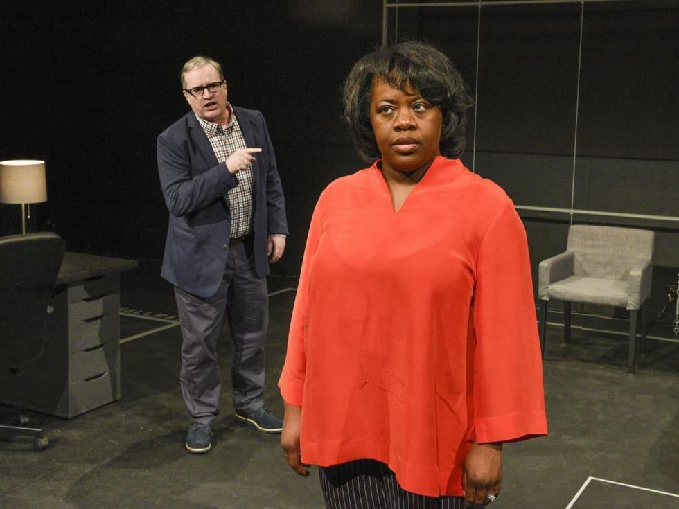 Hillary and Clinton at Second Thought Theatre