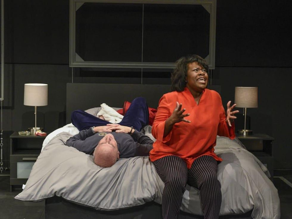 Hillary and Clinton at Second Thought Theatre