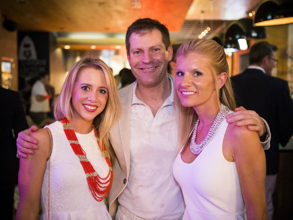 Hillary Hall, Jason Treu, Amy Walz, Saint Ann, Wilkinson Center, White Party