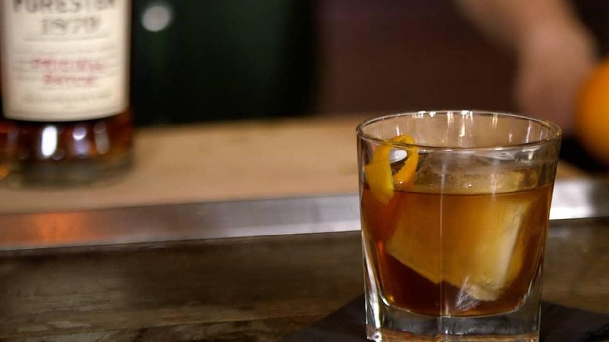 Holiday Spiced Old Fashioned