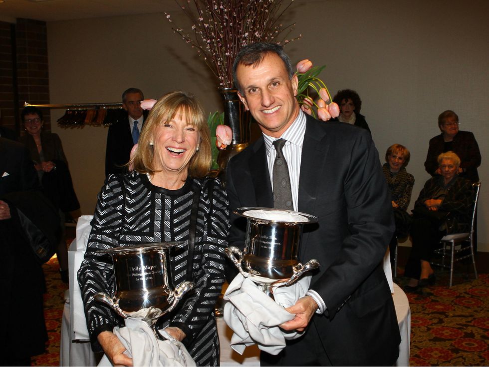 Holly Mayer and Lucilo Pena, TACA Silver Cup Awards