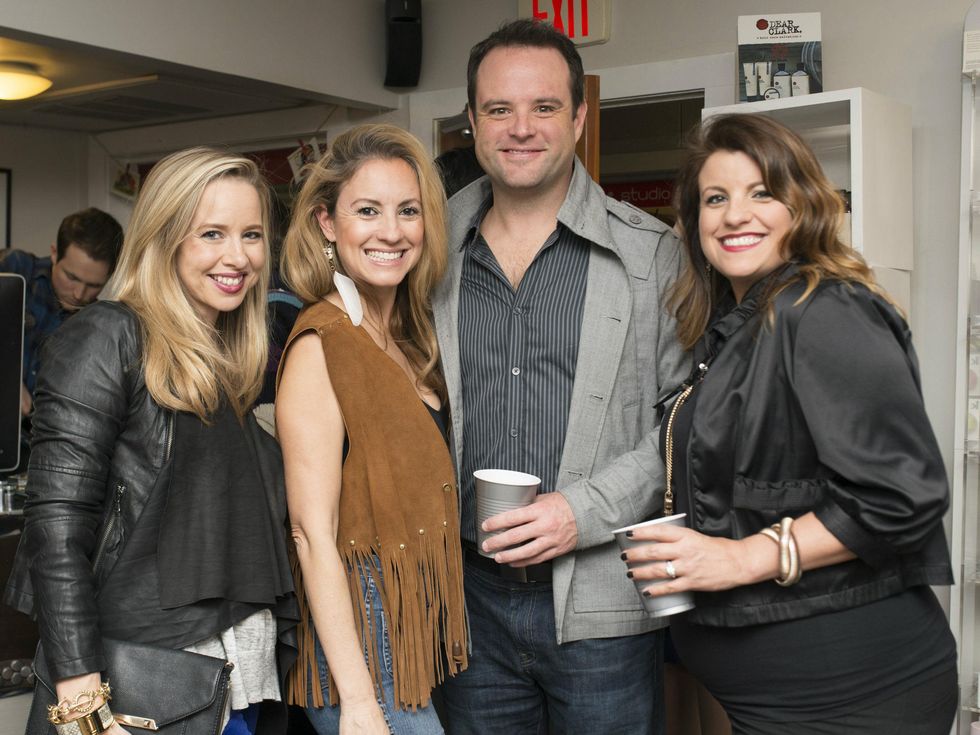 Holly Quartaro, Lisa Hardy, Sean Hardy, Klair Johnston, 7 year party Dear Clark