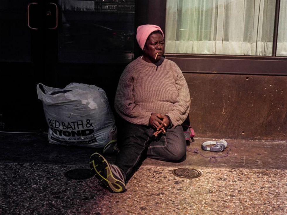 Homeless Woman from Observe Dallas