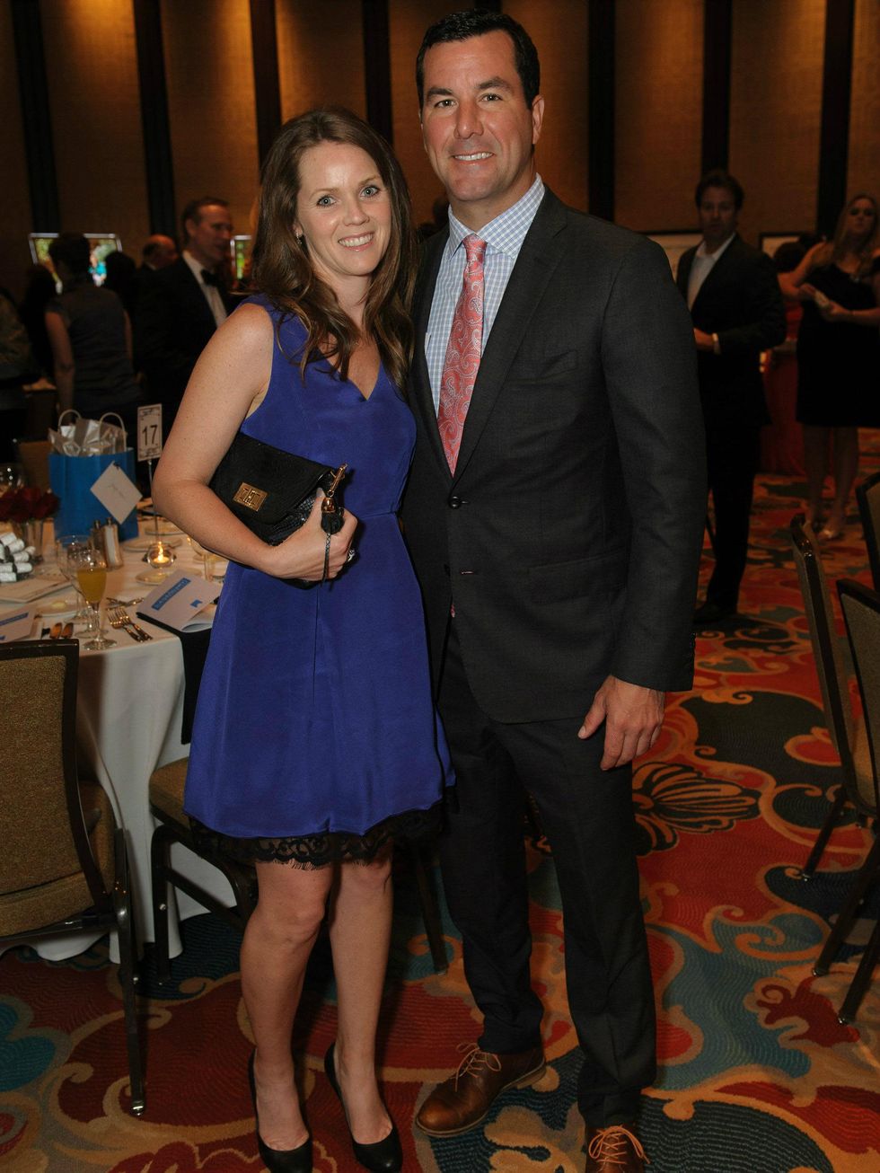 Honorary chairs Kelly and Marty Turco, former NHL All-star and Olympic goalie, a legendary evening