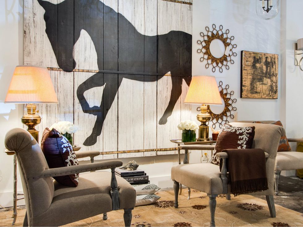 Horchow vignette at Thrift Studio