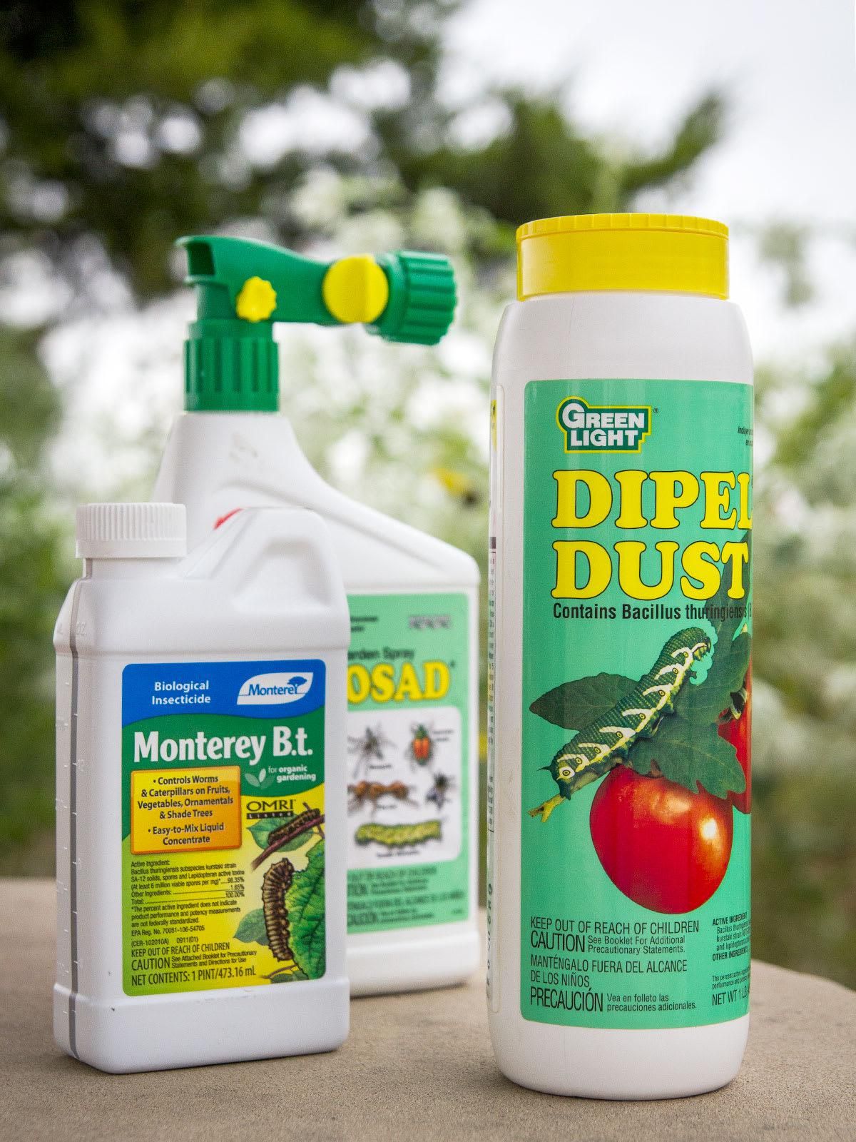 Hornworms illustrated on bottles of pesticides show just how much contempt there is for the