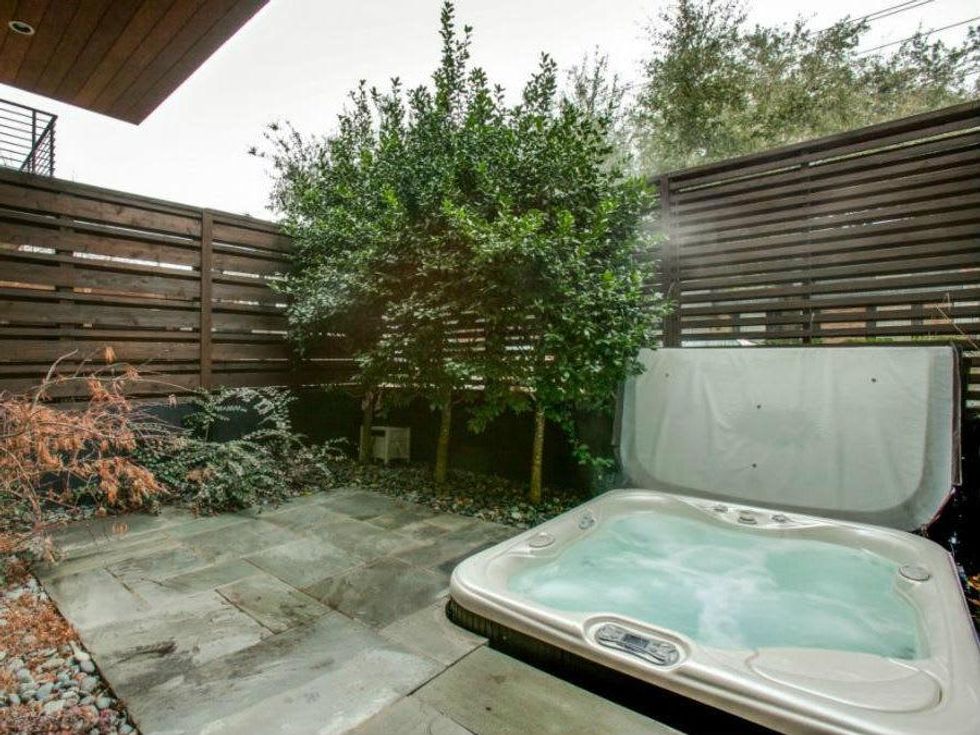 Hot tub at 4321 Travis St. in Dallas