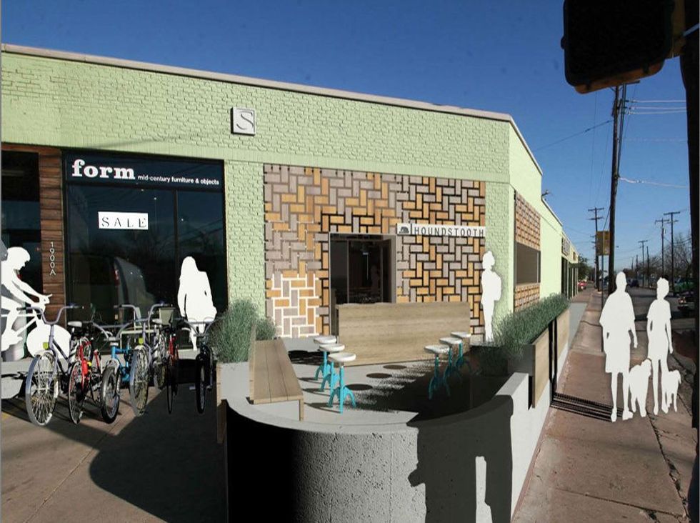 Houndstooth Coffee rendering