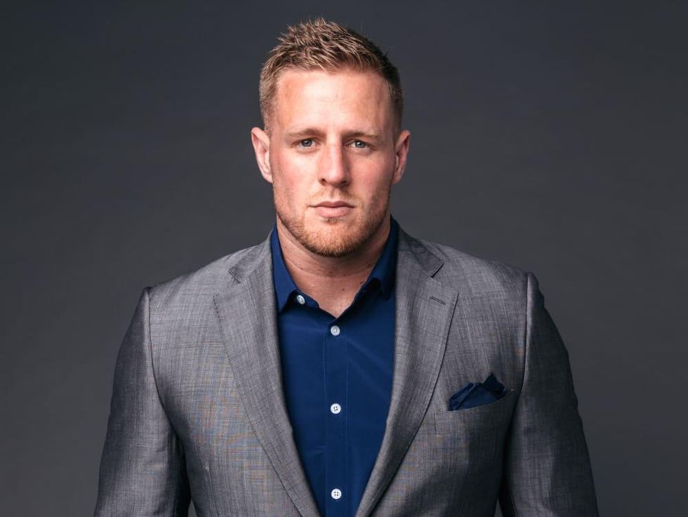 Houston, J.J. Watt debuts clothing with Mizzen and Main, July 2017