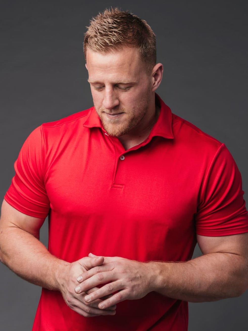 J.J. Watt attends the J.J. Watt At Mizzen+Main Pop-Up Shop In San