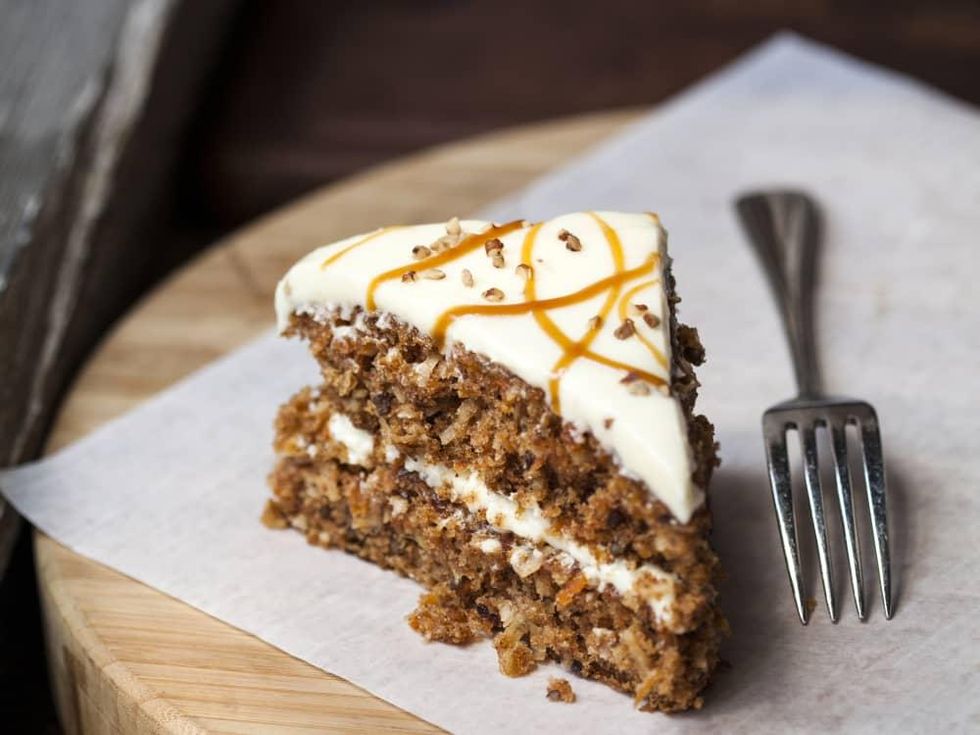 Houston, Pappas Bar-B-Q, October 2017, Carrot Cake