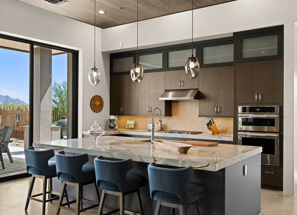 Houzz 2026 home design predictions, flat-panel cabinets and vanities