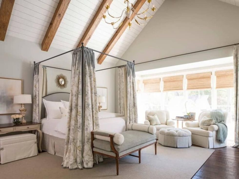 Houzz Dallas house home Alexander Drive stress-free style master bedroom