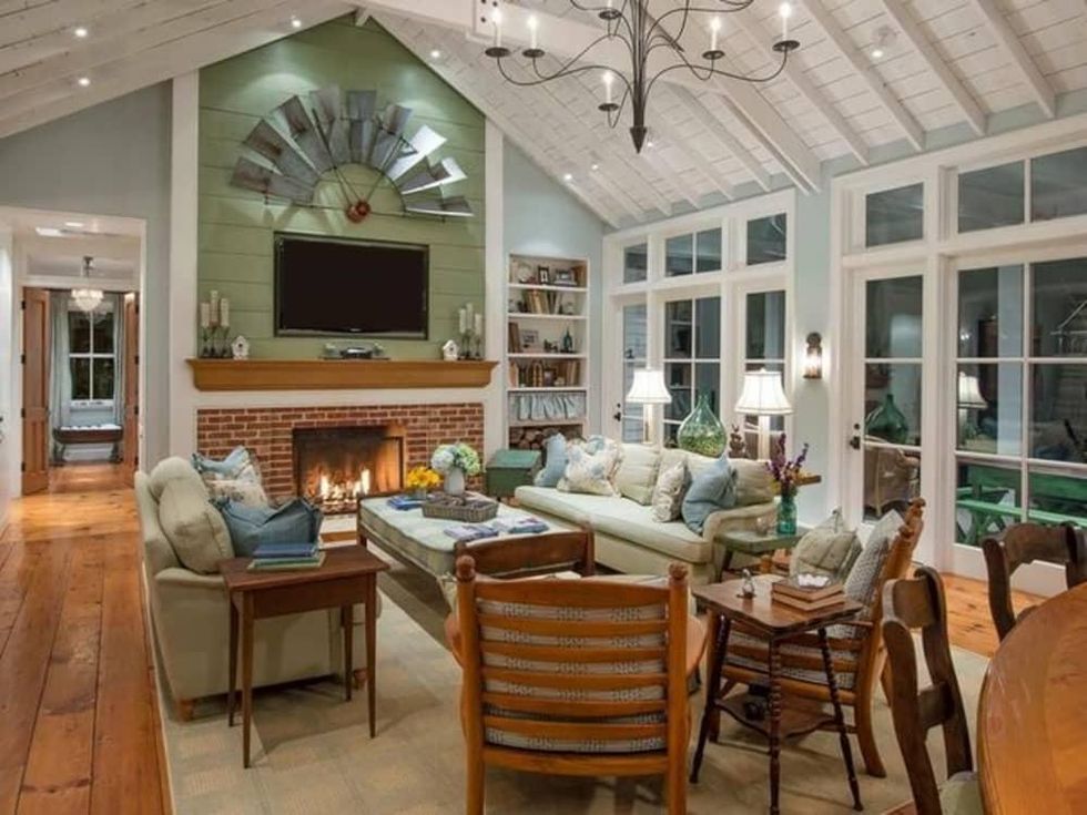 Houzz Dallas house home Athens farmhouse