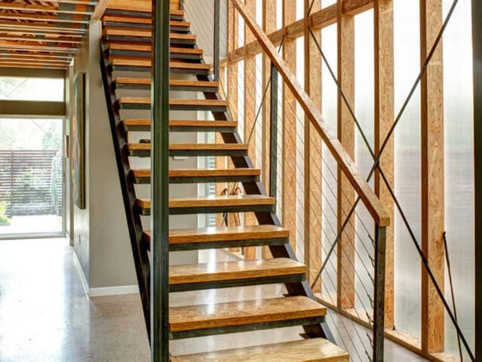 Houzz Dallas house home modern garden pavilion Little Forest Hills