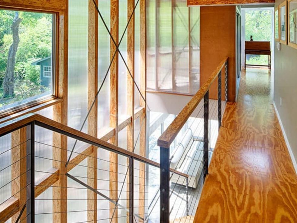 Houzz Dallas house home modern garden pavilion Little Forest Hills