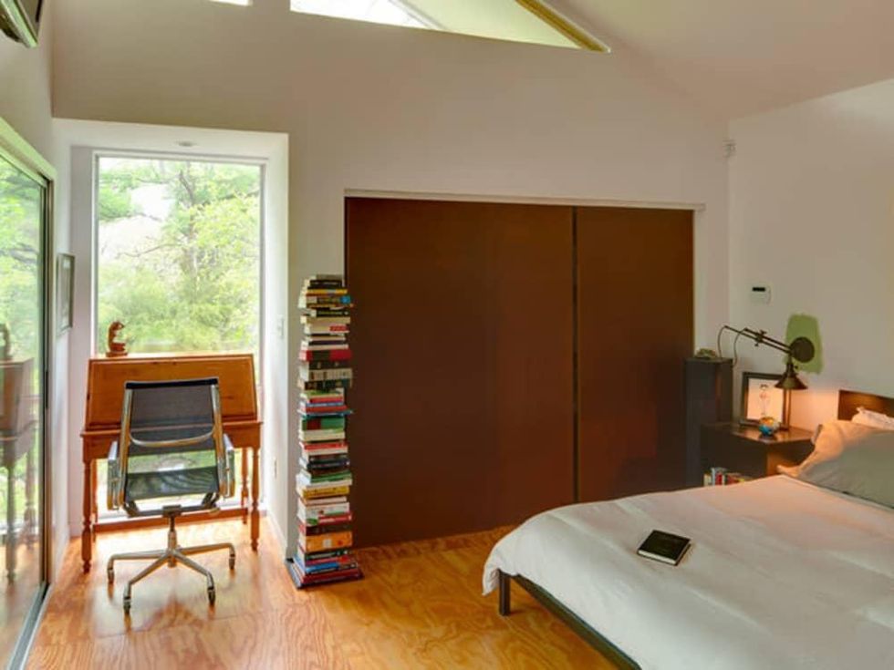 Houzz Dallas house home modern garden pavilion Little Forest Hills