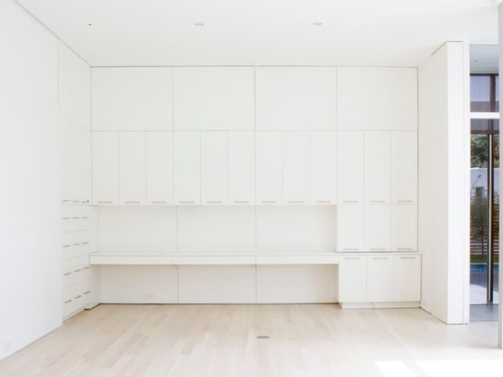 Houzz Dallas house home modern minimalism June 2016 office